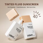Tinted Sunscreen Manufacturer - Factory OEM/ODM Zinc Oxide SPF 40 Hydrating Custom Color