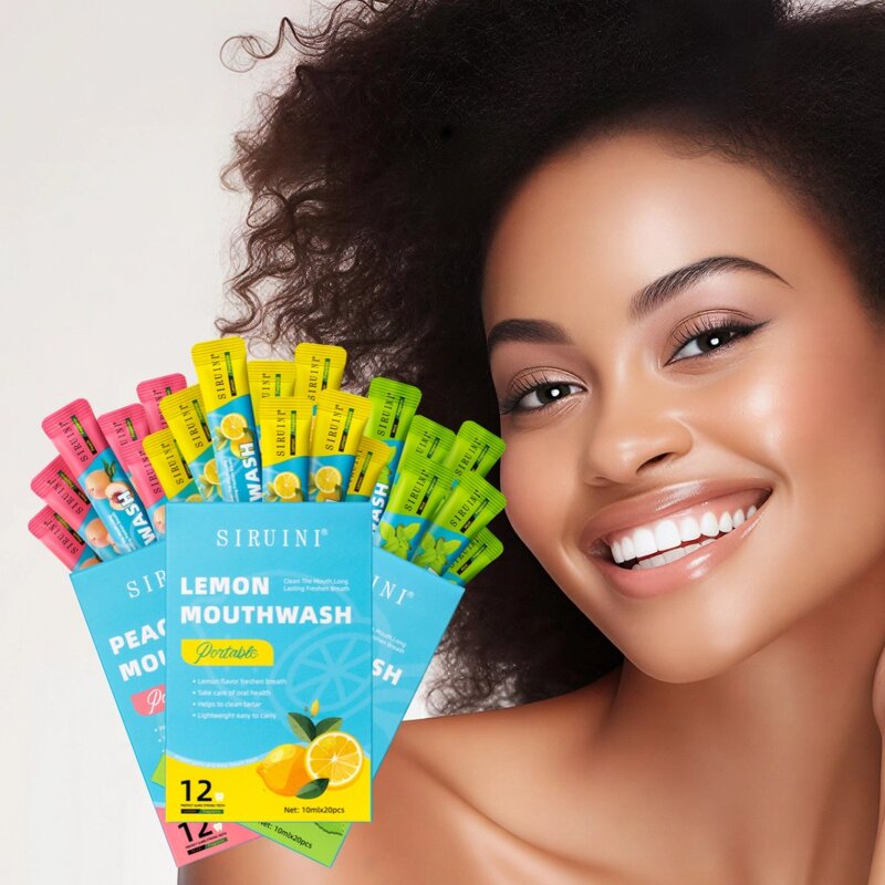 Mouthwash Manufacturer - OEM Sachet Freshening Alcohol-free Hydrating Gentle Strip