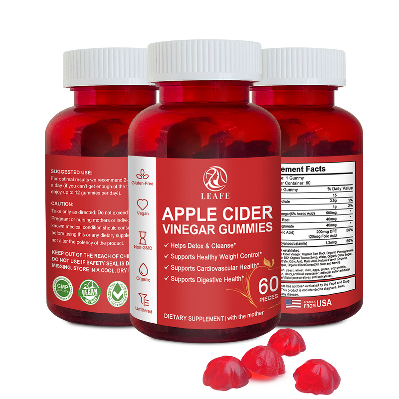 ACV Gummies Manufacturer - Hot Selling Detox Cleanse Slimming With Mother Organic