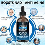 NAD Liquid Manufacturer - Private Label OEM NAD+ Resveratrol Liposomal Liquid Drops