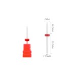 陶瓷指甲钻头工厂-3/32十字切割清洁