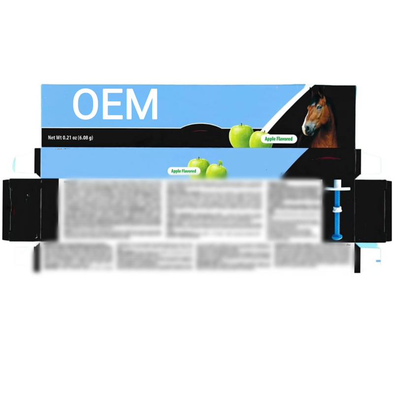 Horse Dewormer Gel Manufacturer - 2 Pack Apple Flavored Palatable OEM Supply