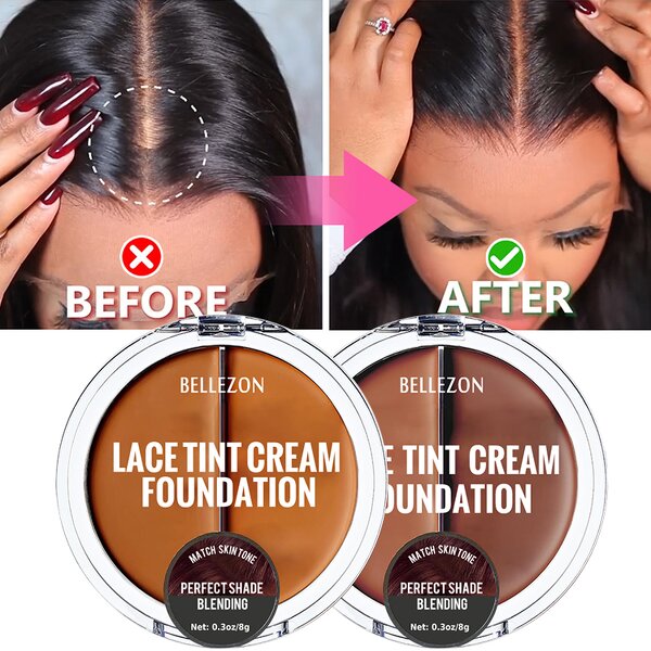 Lace Wig Makeup Cream Manufacturer - Tinted for Seamless Wig Installation Foundation