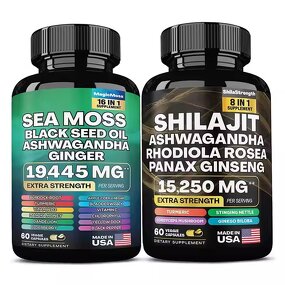 Shilajit Extract Supplement Manufacturer - OEM Manufacturer Custom Logo, Sea Moss All-in-One
