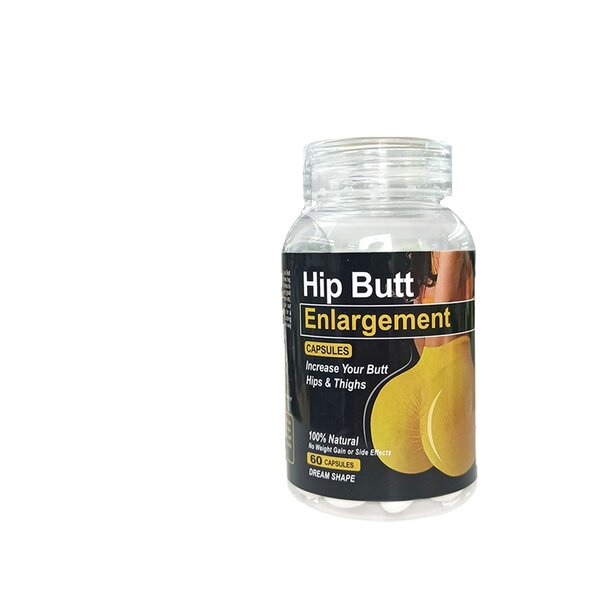 Butt Lift Capsules Manufacturer - 3-Day Fast-Acting Hips Enhancement, 60 Capsules/Bottle