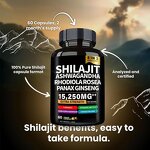 Shilajit Capsule Manufacturer - Wholesale Ashwagandha/Shilajit Resin Extract, Adult Supplement