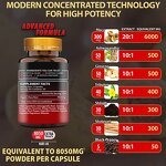 Ashwagandha Extract Capsules Manufacturer - Organic Maca Root/Fenugreek Seed, 60 Sachets for Adults