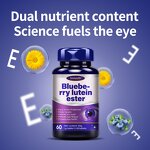 Blueberry Lutein Ester Chewable Tablets Manufacturer - Antioxidant Eye Supplement for Adults, Halal Certified