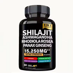 Herbal Extract Capsules Manufacturer - All-in-One Shilajit/Rhodiola Rosea/Ginseng/Ashwagandha, Private Label