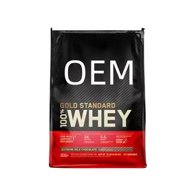 Whey Protein Powder Manufacturer - OEM 100% Organic Gold Standard, Muscle Building BCAAs Included for Adults