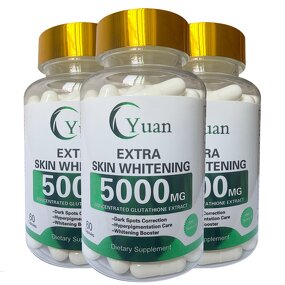 Skin Whitening Pills Manufacturer - 5000MG 3X extra Whitening Super Pearl Powder Glutamax Glutathione