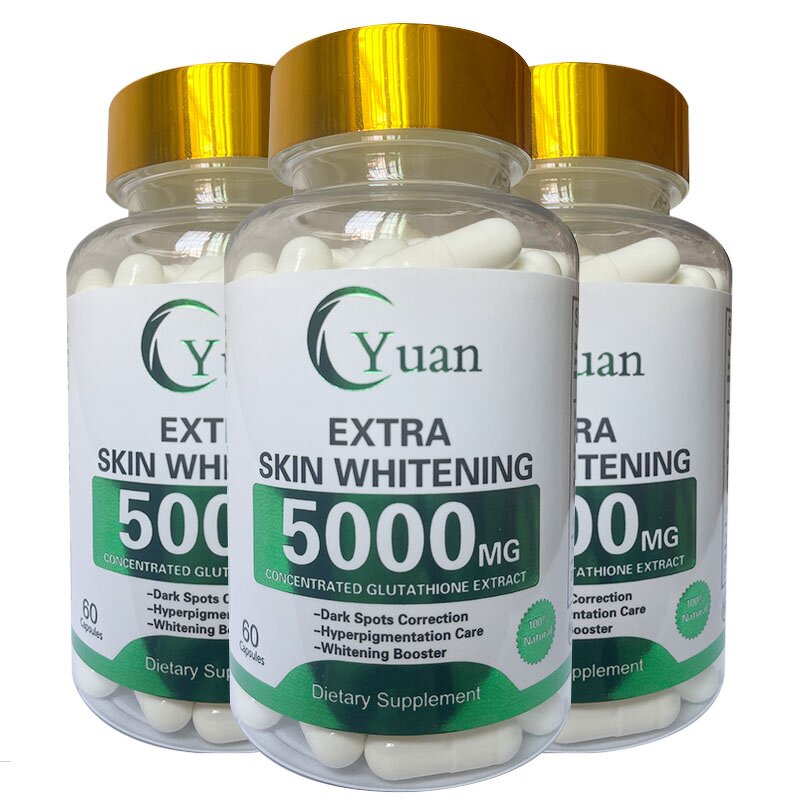 Skin Whitening Pills Manufacturer - 5000MG 3X extra Whitening Super Pearl Powder Glutamax Glutathione