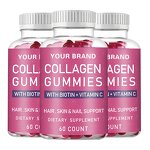 Collagen Gummies Manufacturer - Immune Support Natural Vegan for Hair Skin & Nails