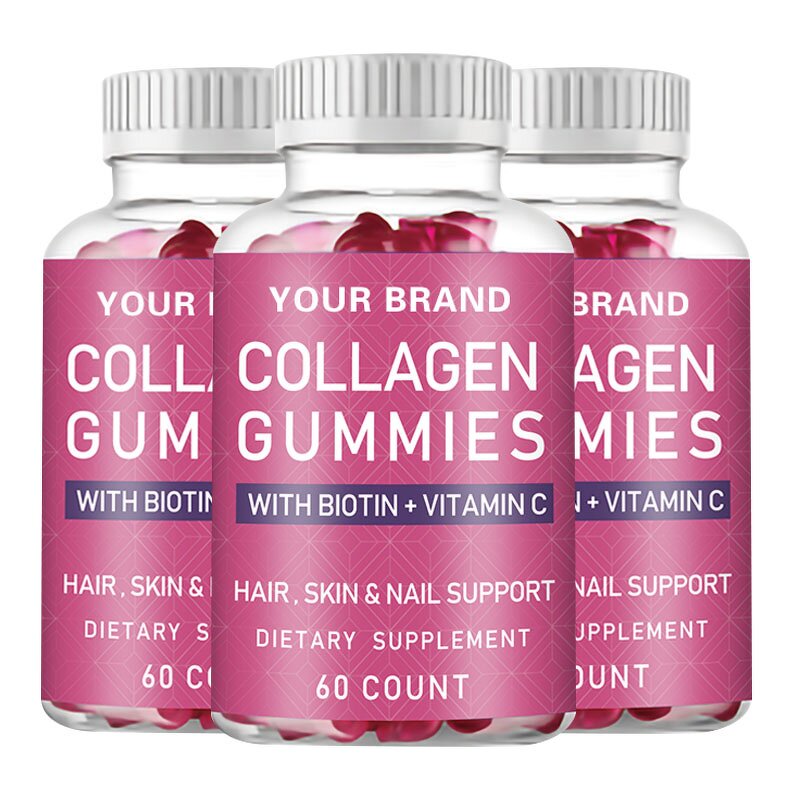 Collagen Gummies Manufacturer - Immune Support Natural Vegan for Hair Skin & Nails