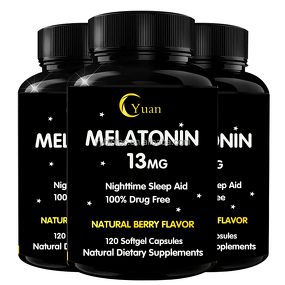 Melatonin Capsules Manufacturer - Private Label Extra Strength Natural Sleep Aid 120 Sleeping Pills