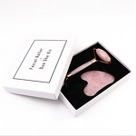 Skin Care Tool - Manufacturer - Quartz Gua Sha Set - Anti-Aging - Facial Jade Roller - Face Care