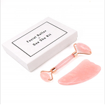 Skin Care Tool - Manufacturer - Quartz Gua Sha Set - Anti-Aging - Facial Jade Roller - Face Care