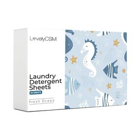 Laundry Detergent Sheets - Manufacturer - Eco-friendly Biodegradable - Stain Remover - Floral Fragrance - ISO Certified