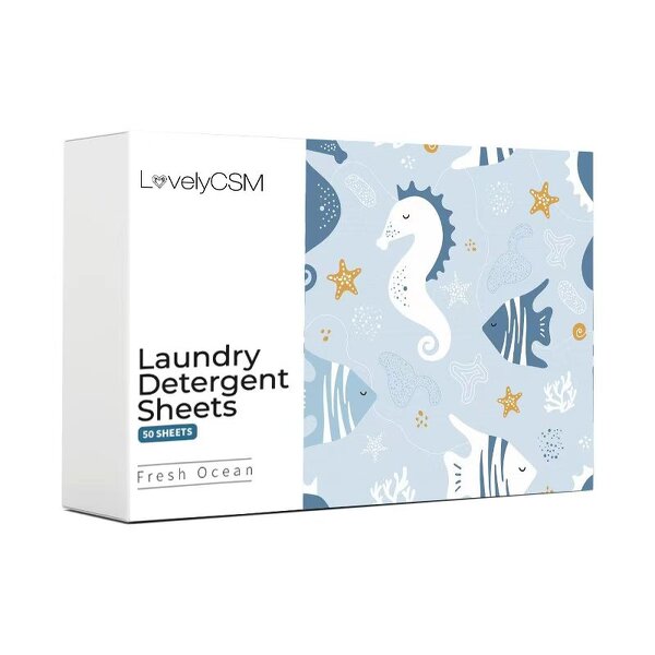 Laundry Detergent Sheets - Manufacturer - Eco-friendly Biodegradable - Stain Remover - Floral Fragrance - ISO Certified