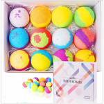 Bath Salt Set - Manufacturer - Natural Spa - Moisturizing Relaxing - Rose Christmas Body Care