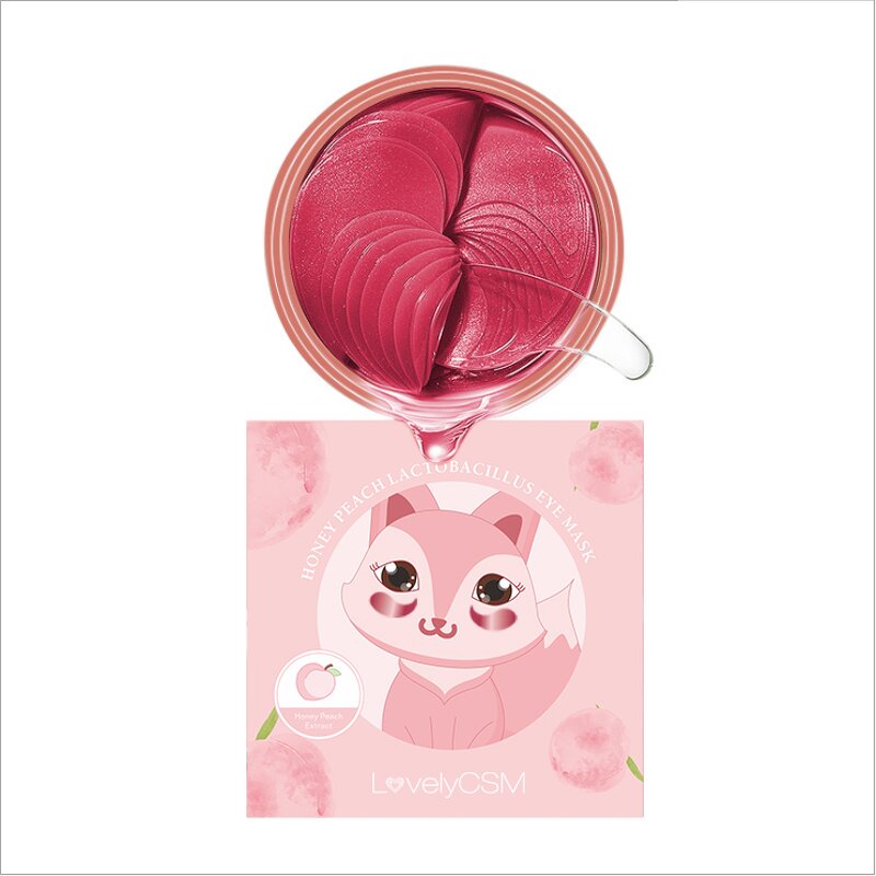 Eye Mask - Manufacturer - Peach Collagen - 24K Gold - Dark Circle Removal - Korean Moisturizing