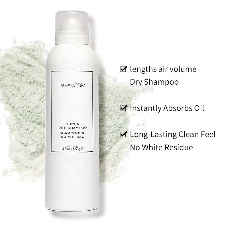 Dry Shampoo - Manufacturer - Vegan - Private Label - Oat Extract Aloe - Anti-Dandruff Volumizing