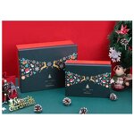 Gift Box - Manufacturer - Recyclable Cardboard - Santa Claus Decoration - Matt Lamination Storage