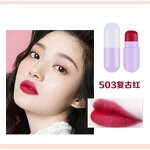 Lipstick - Manufacturer - Mini Capsule - Matte Waterproof - Long-lasting - Multi Colored Natural