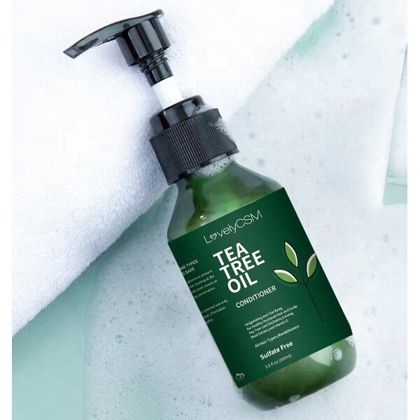 OEM Wholesale Nourishing Thickening Damaged Hair Care Set Soybean Protein Anti Hair Loss Morocco Argan Tea Tree Oil Cream