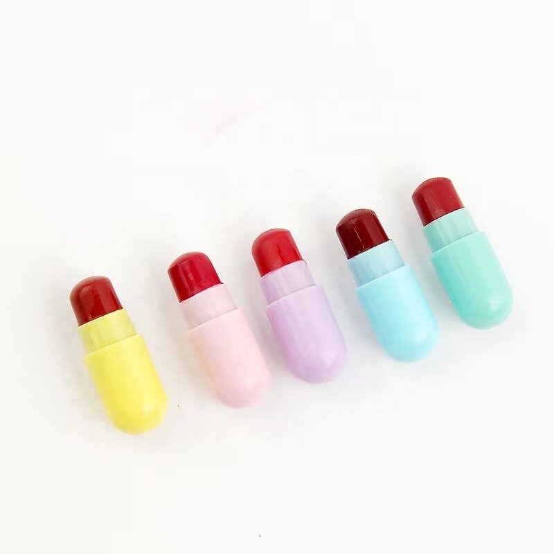 Lipstick - Manufacturer - Mini Capsule - Matte Waterproof - Long-lasting - Multi Colored Natural