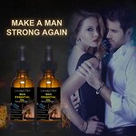 Massage Oil - Manufacturer - XXXL Men's Enlargement - Herbal Extracts - Biodegradable Sandalwood