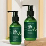 OEM Wholesale Nourishing Thickening Damaged Hair Care Set Soybean Protein Anti Hair Loss Morocco Argan Tea Tree Oil Cream