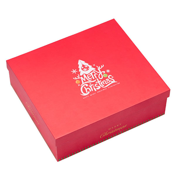Gift Box - Manufacturer - Christmas Jewelry - Paper Cardboard - Matt Gift Packing - Santa Design