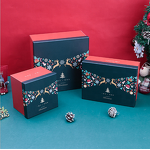 Gift Box - Manufacturer - Recyclable Cardboard - Santa Claus Decoration - Matt Lamination Storage