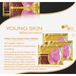 Facial Sheet Mask - Manufacturer - Collagen Herbal - Repairing Anti-Aging - Korean Rose Crystal