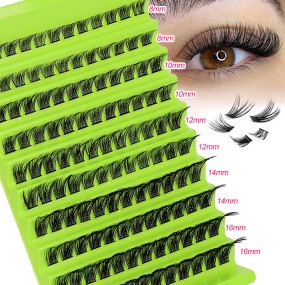 DIY False Eyelashes Supplier - OEM Segment Self Grafting 10 Rows 3D Mix