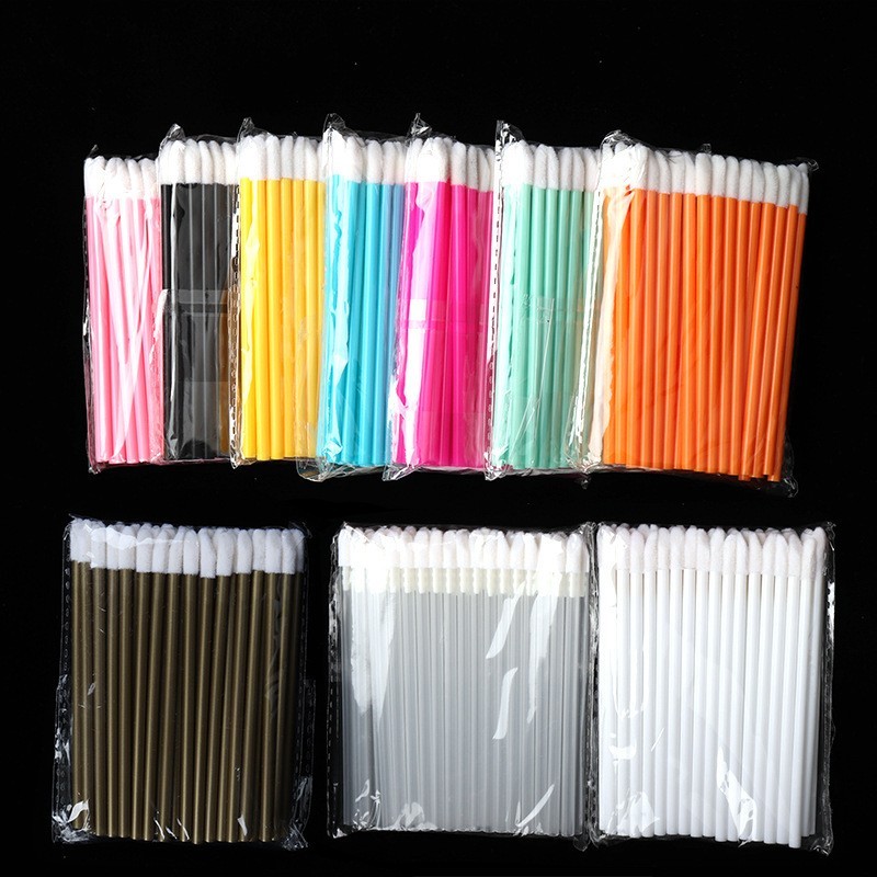Disposable Applicators Supplier - OEM 50pcs/Bags Cleaning Brush Makeup Tools