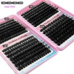大容量睫毛书工厂-OEM 28排自然柔软貂毛簇10-20mm