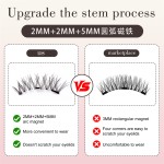 磁铁睫毛延长供应商-OEM手工快速贴片圆弧磁铁