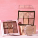 矿物化妆品生产商-OEM MISS ROSE 6色哑光细粉腮红