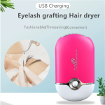 迷你睫毛吹风机制造商-OEM USB充电方形塑料小风扇