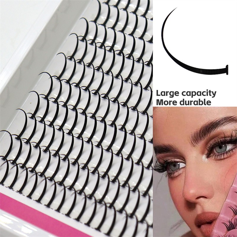 Segmented False Eyelashes Manufacturer - OEM 12-rows Mixed 10-20mm Volume Premade