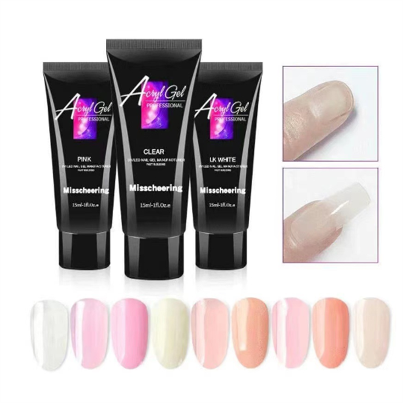 Nail Art Gel Supplier - OEM 10-Color Resin LED Low Odor French DIY