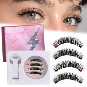 European Magnetic Eyelashes Factory - OEM Lightweight Reusable Fur Soft Natural