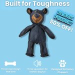 Pet Toy Manufacturer - Eco Friendly Unbreakable - Squeeky Indestructible - Bear