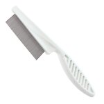 Pet Comb Manufacturer - Rubber Handle - Medium Large Dog - Grooming Comb