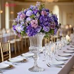 Artificial Flower Ball Manufacturer - Wholesale Red Wedding Centerpiece Rose Large Arrangement