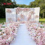 Artificial Pink Flower Manufacturer - CM-TW023 Hot Sale for Wedding & Other Decoration