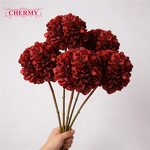 Hydrangea Floral Arrangement Manufacturer - TH1564 Vintage Oil Painting Style for Wedding Hall Ceiling