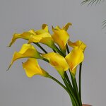 Artificial Calla Lily Manufacturer - TH1225 Wholesale Real Touch EVA White for Home Table